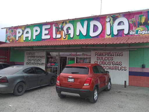 Dulcería Papelandia de agua prieta